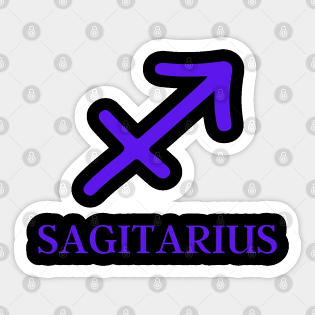 SAGITARIUS SYMBOL Sticker by Sun From West